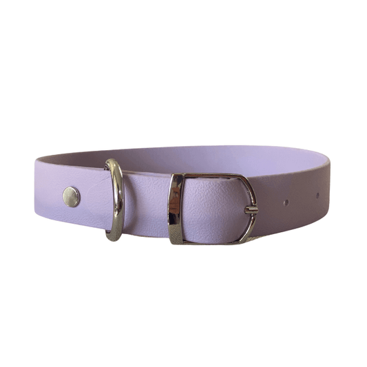 Lavender Personalised Waterproof Collar